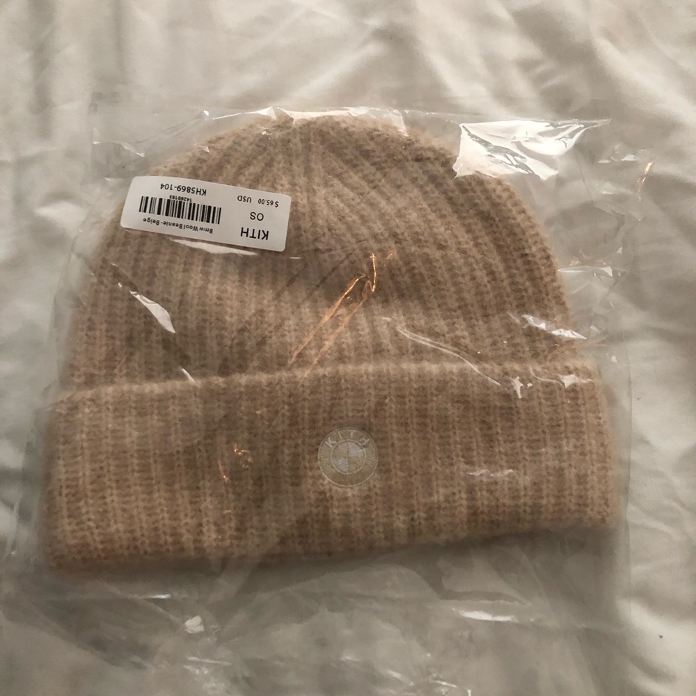 Kith x Bmw collaboration beanie exclusive